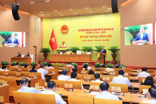 Tổng hợp kỳ họp thứ 25 HĐND thành phố Hà Nội khóa XVI