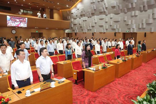 Hội đồng nhân thành phố Hà Nội khoá XVI, nhiệm kỳ 2021-2026 khai mạc kỳ họp thứ 16