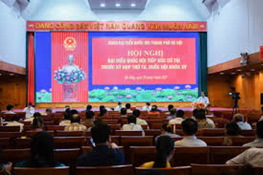 Điều chỉnh thời gian tiếp xúc cử tri tại đơn vị bầu cử số 6 