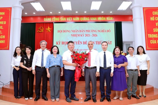 HĐND phường Nghĩa Đô tổ chức Kỳ họp chuyên đề lần thứ nhất, nhiệm kỳ 2021-2026