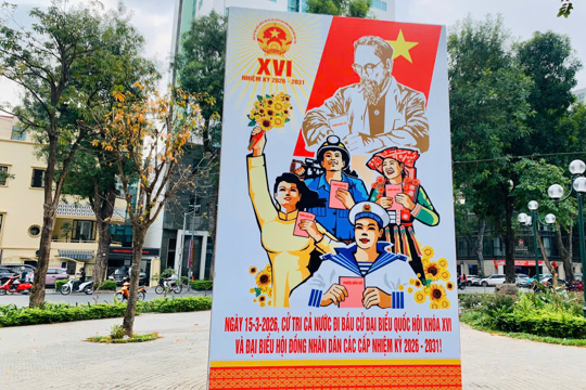 Khí thế bầu cử lan tỏa từ cơ sở