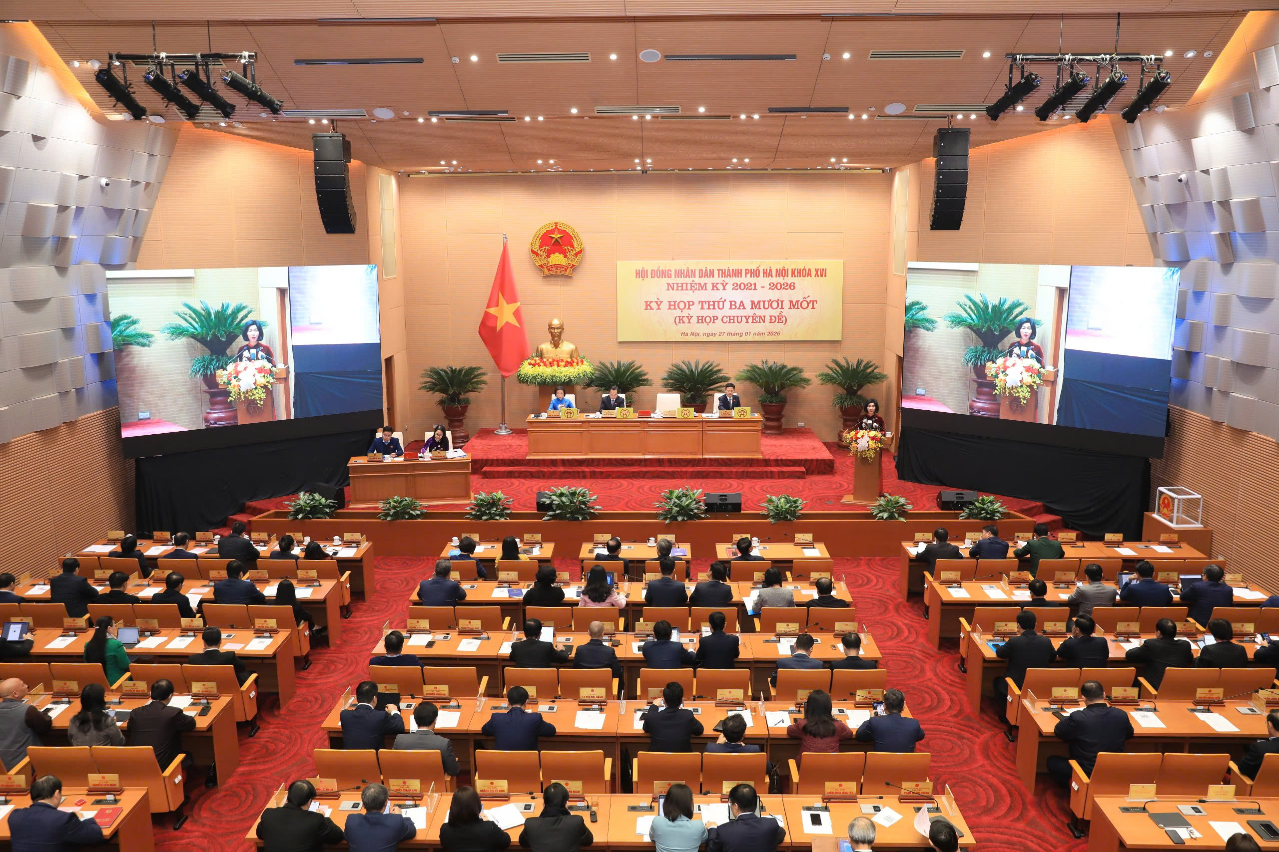 Kỳ họp thứ 31 HĐND Thành phố Hà Nội