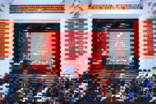 Các ứng cử viên đại biểu HĐND thành phố tiếp xúc cử tri, vận động bầu cử tại phường Sơn Tây, Tùng Thiện, xã Đoài Phương