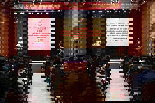 Hà Nội: Hướng dẫn lấy ý kiến cử tri nơi cư trú đối với người ứng cử ĐBQH và HĐND các cấp 