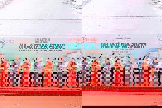 Hà Nội: Khánh thành Nhà máy điện rác Seraphin công suất 2.250 tấn/ngày, đêm