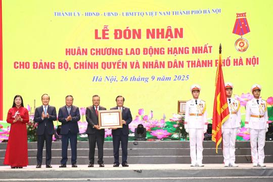 Hà Nội: đón nhận Quyết định công nhận hoàn thành nhiệm vụ xây dựng nông thôn mới