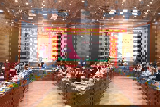 Đoàn giám sát số 10 của Thành ủy Hà Nội làm việc với xã Mỹ Đức và xã Hồng Sơn