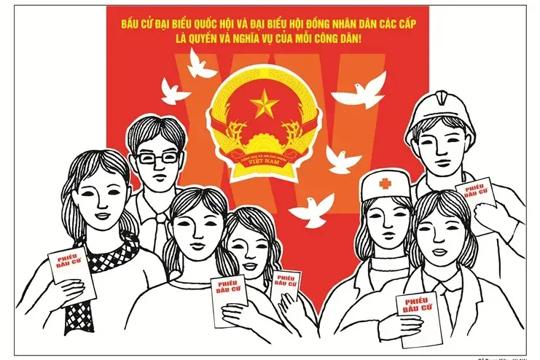 Hà Nội triển khai công tác tuyên truyền bầu cử Quốc hội khóa XVI và HĐND các cấp nhiệm kỳ 2026-2031