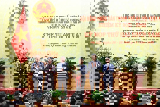 Đồng chí Vũ Đại Thắng được bầu giữ chức vụ Chủ tịch UBND thành phố Hà Nội