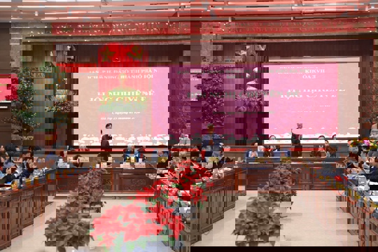 Ban Chấp hành Đảng bộ Thành phố khóa XVIII tổ chức Hội nghị chuyên đề