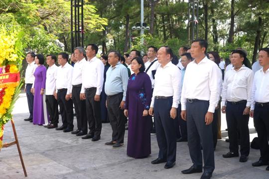 Khánh thành công trình cải tạo, nâng cấp khu mộ liệt sĩ thành phố Hà Nội tại Nghĩa trang Liệt sĩ quốc gia Trường Sơn