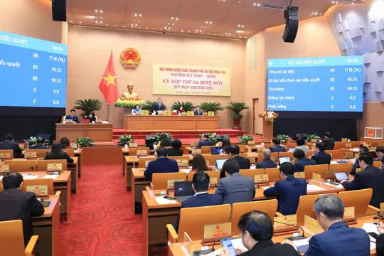 Thông qua báo cáo, đề án thực hiện Quy hoạch Thủ đô với tầm nhìn 100 năm và đề xuất sửa đổi Luật Thủ đô