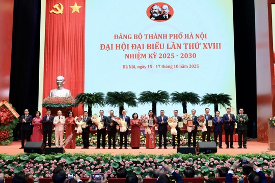 Đại hội đại biểu Đảng bộ thành phố Hà Nội khóa XVIII thành công tốt đẹp