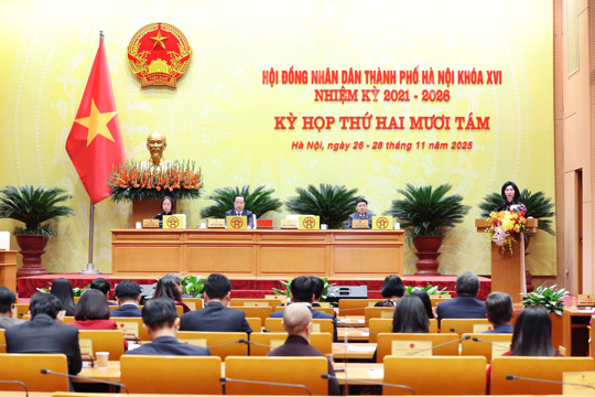 Bài phát biểu bế mạc kỳ họp thứ 28 HĐND thành phố Hà Nội