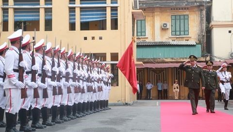 Phó Chủ tịch Thường trực HĐND TP dự buổi làm việc của Bộ trưởng Bộ Công an với Công an Hà Nội 