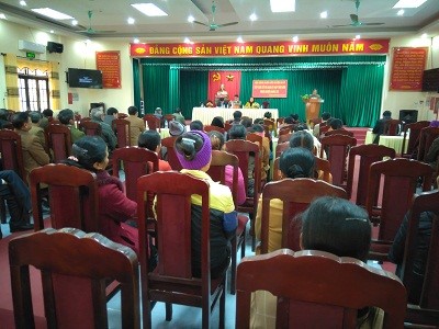 Các tổ đại biểu HĐND huyện Ba Vì: Tiếp xúc cử tri sau kỳ họp thứ 5 HĐND huyện