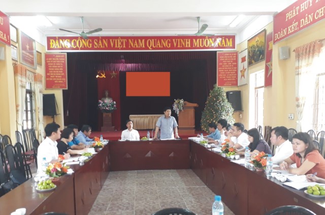 Thường trực HĐND huyện Sóc Sơn tổ chức làm việc với Thường trực HĐND xã Tân Dân