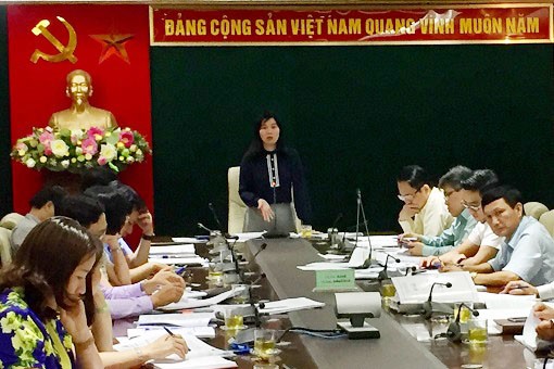 Đoàn giám sát HĐND Thành phố làm việc với Sở Quy hoạch - Kiến trúc về tình hình quản lý các dự án sử dụng đất vốn ngoài ngân sách chậm triển khai