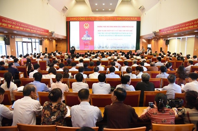 Thường trực HĐND TP tổ chức hội nghị TXCT chuyên đề về quản lý, sử dụng nhà chung cư