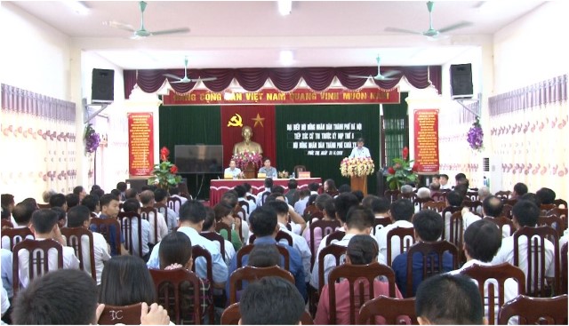 Tổ đại biểu HĐND Thành phố tiếp xúc cử tri tại Phúc Thọ