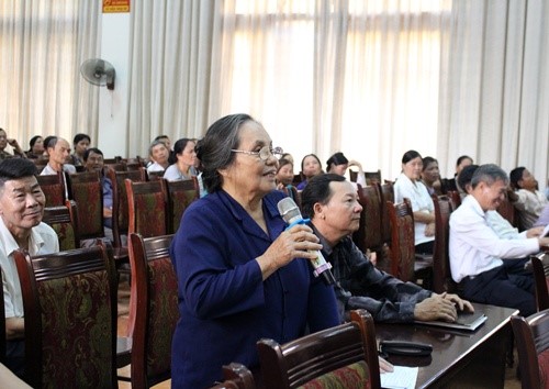 Huyện Chương Mỹ tổ chức tiếp xúc cử tri trước kỳ họp thứ 8 HĐND huyện