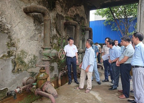 Ban Đô thị: Giám sát tình hình triển khai các dự án nước sạch tại Mê Linh