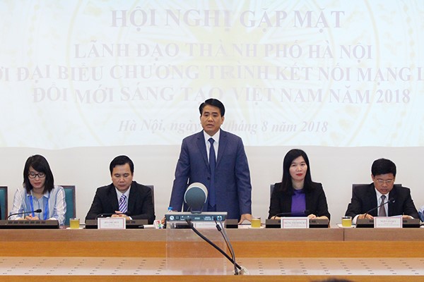 PCT Phùng Thị Hồng Hà dự gặp mặt đại biểu Chương trình kết nối mạng lưới đổi mới sáng tạo Việt Nam năm 2018