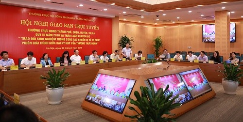 Trao đổi kinh nghiệm trong công tác chuẩn bị và tổ chức phiên giải trình giữa hai kỳ họp của Thường trực HĐND