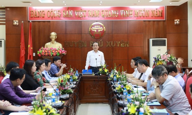 Giám sát về kết quả giải quyết KNCT; kết quả thực hiện các quyết định giải quyết khiếu nại, thông báo kết luận tố cáo đã có hiệu lực pháp luật tại huyện Phú Xuyên