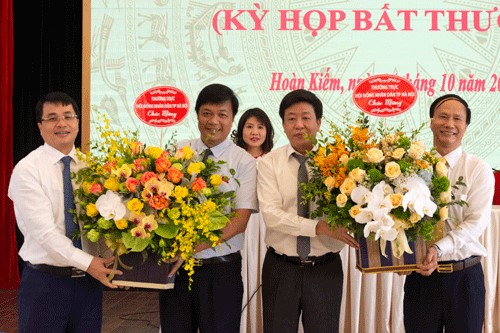 Phê chuẩn kết quả bầu Chủ tịch HĐND quận Hoàn Kiếm