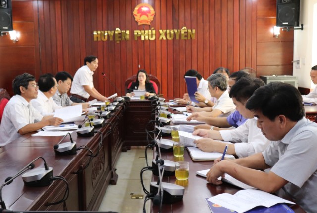 Kỳ họp thứ Tám, HĐND huyện Phú Xuyên dự kiến thông qua 5 Nghị quyết