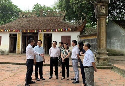 Ban Văn hóa - Xã hội: Khảo sát di tích lịch sử văn hóa, các thiết chế văn hóa thông tin, thể dục thể thao trên địa bàn Tây Hồ, Đống Đa, Chương Mỹ