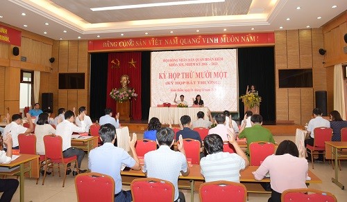 HĐND quận Hoàn Kiếm: Quyết định việc điều chỉnh kế hoạch vốn và phê duyệt chủ trương đầu tư một số dự án đầu tư công