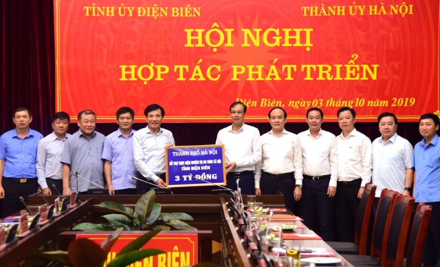 Thành phố Hà Nội và tỉnh Điện Biên tăng cường hợp tác, phát triển