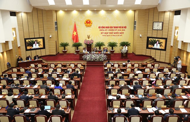 Thông qua nghị quyết sắp xếp các đơn vị hành chính cấp xã