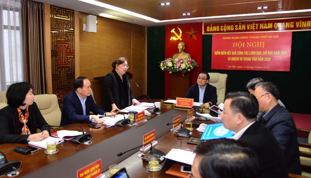 Đảng đoàn HĐND Thành phố kiểm điểm công tác năm 2019