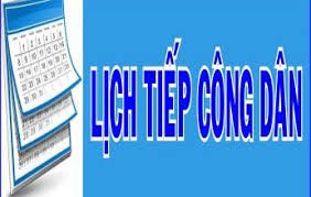 LỊCH TIẾP CÔNG DÂN CỦA ĐẠI BIỂU HĐND THÀNH PHỐ HÀ NỘI QUÝ II - NĂM 2020