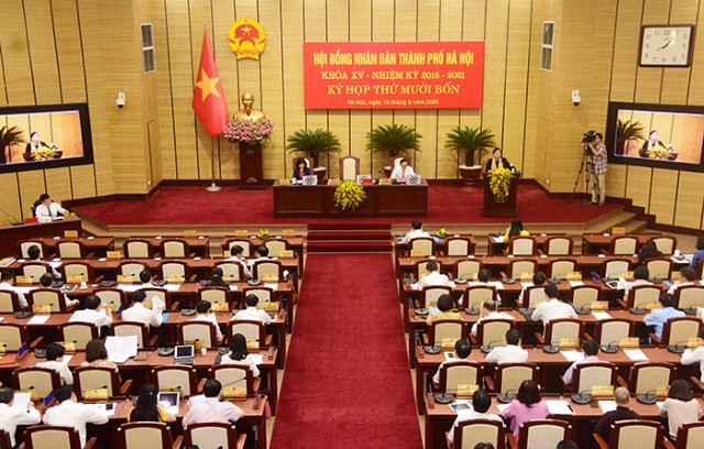 Khai mạc kỳ họp thứ 14 HĐND thành phố Hà Nội