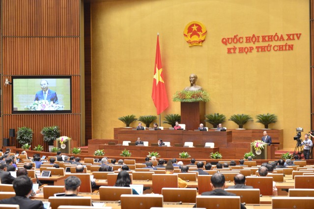 Quốc hội khai mạc kỳ họp thứ Chín, Quốc hội khóa XIV