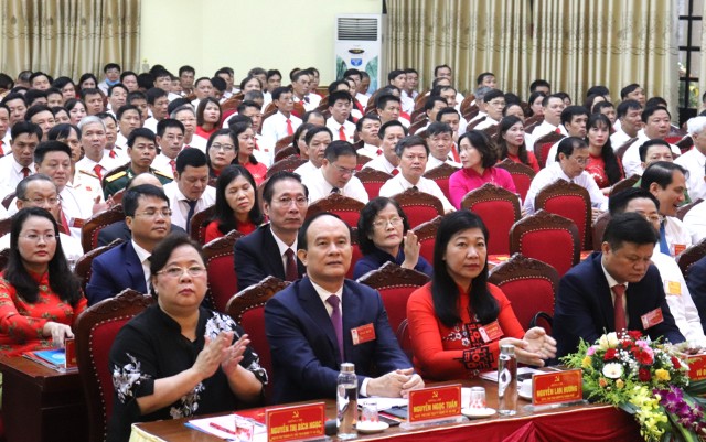 Thường trực HĐND Thành phố dự và chỉ đạo Đại hội Đảng bộ huyện Ứng Hòa 