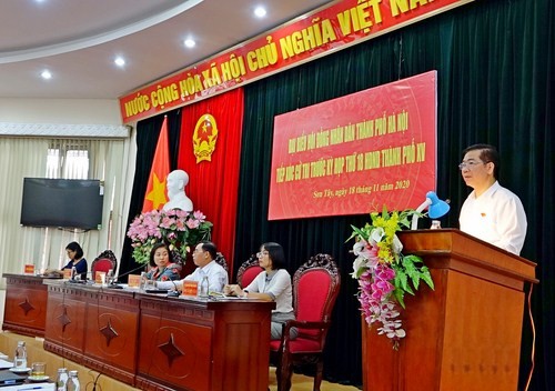 Đại biểu HĐND TP tiếp xúc cử tri Gia Lâm, Sơn Tây, Ba Vì 