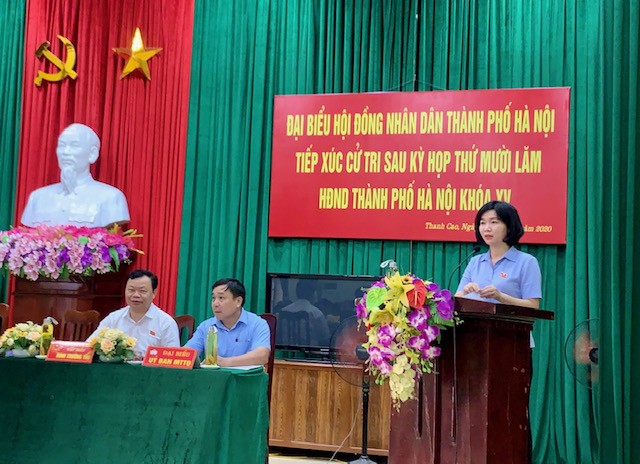 Lịch TXCT của đại biểu HĐND Thành phố sau kỳ họp thứ 18