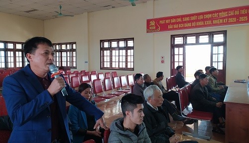 9 Tổ đại biểu HĐND huyện Ba Vì tiếp xúc cử tri sau kỳ họp thứ 19