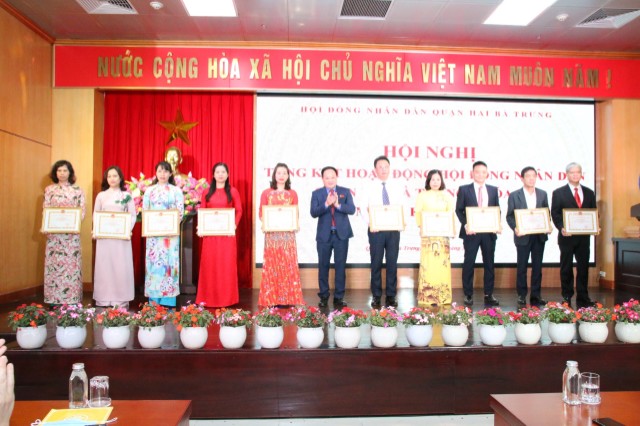 Hội nghị Tổng kết hoạt động HĐND quận Hai Bà Trưng khóa XIX, nhiệm kỳ 2016 - 2021