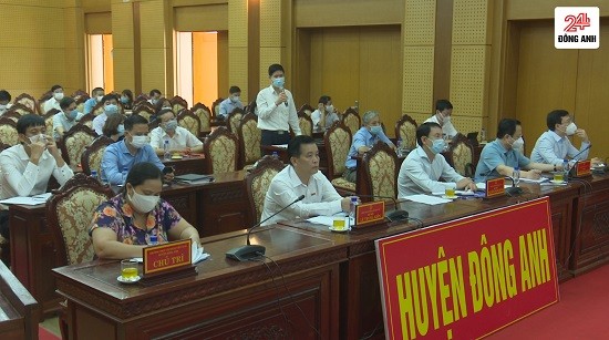 Đại biểu HĐND Thành phố tiếp xúc cử tri sau kỳ họp thứ 2 tại huyện Hoài Đức, Đông Anh