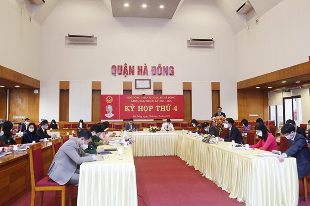 HĐND quận Hà Đông họp kỳ cuối năm