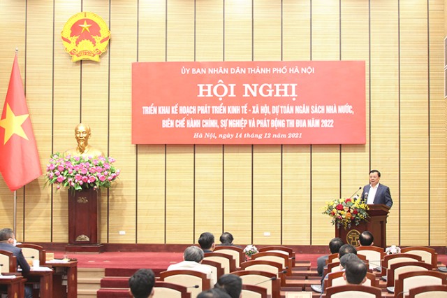 Hội nghị Triển khai kế hoạch phát triển kinh tế - xã hội, phát động thi đua năm 2022 