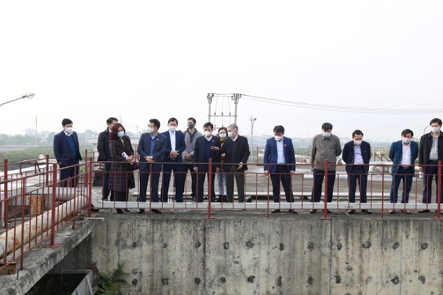 Giám sát việc thực hiện Dự án Nhà máy xử lý nước thải Sơn Đồng