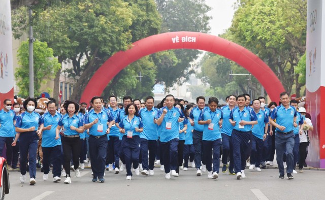 Sôi nổi Lễ phát động ''Hà Nội đếm ngược 31 ngày hướng tới SEA Games 31''