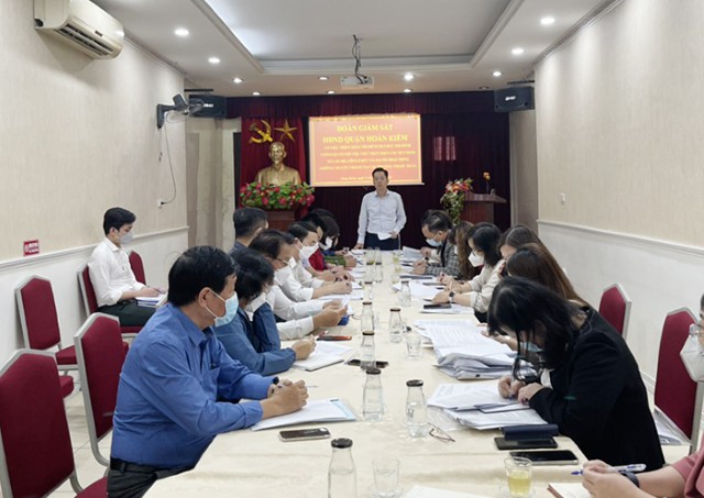 HĐND quận Hoàn Kiếm giám sát việc thực hiện mô hình chính quyền đô thị tại các phường 